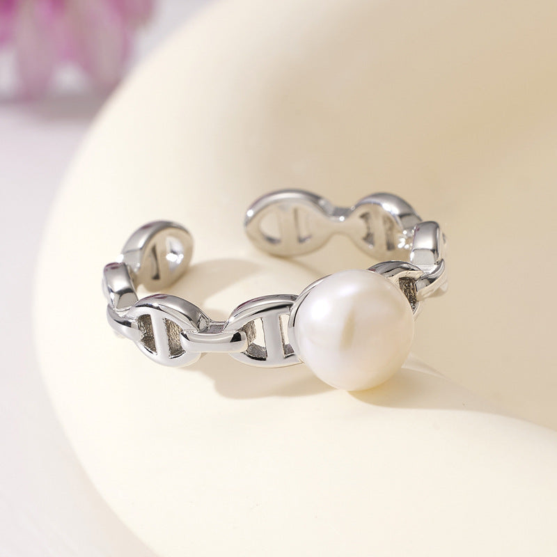 Chic Women's Hollow Pig Nose Ring