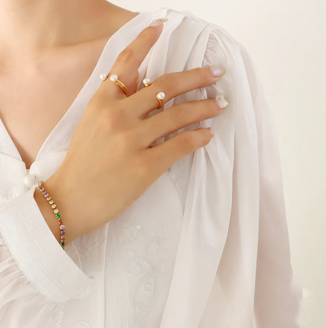 Modern U-Shaped Statement Ring