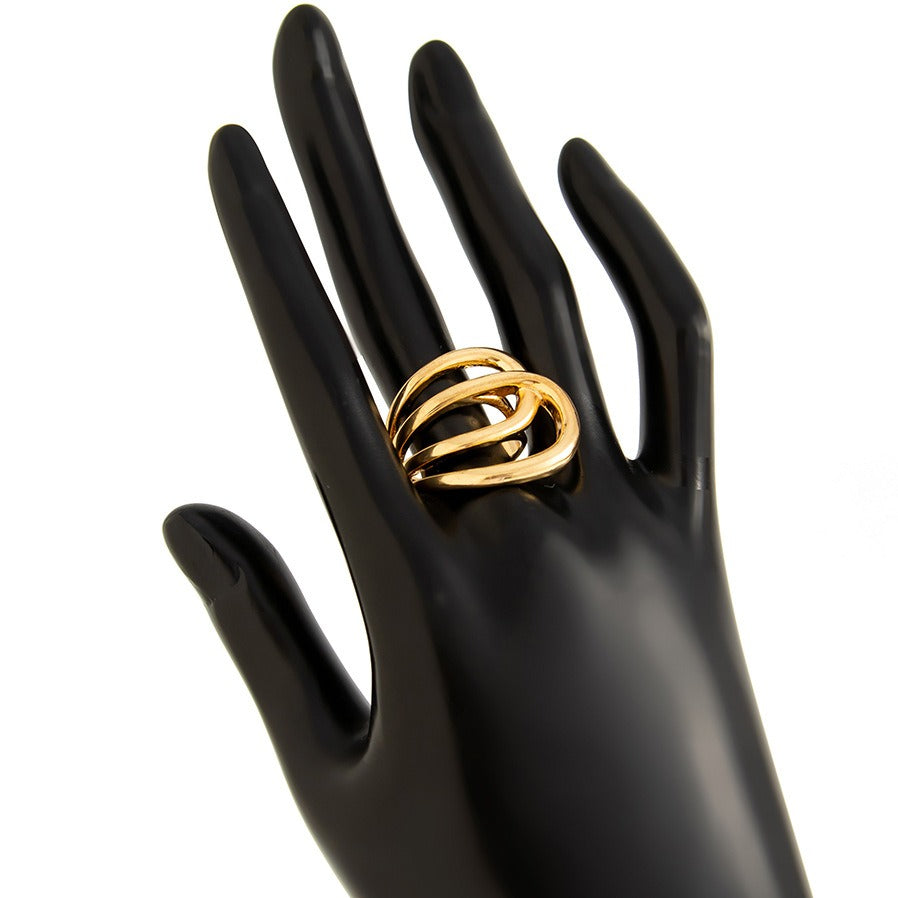 Geometric Wide Metal Luxury Bracelet