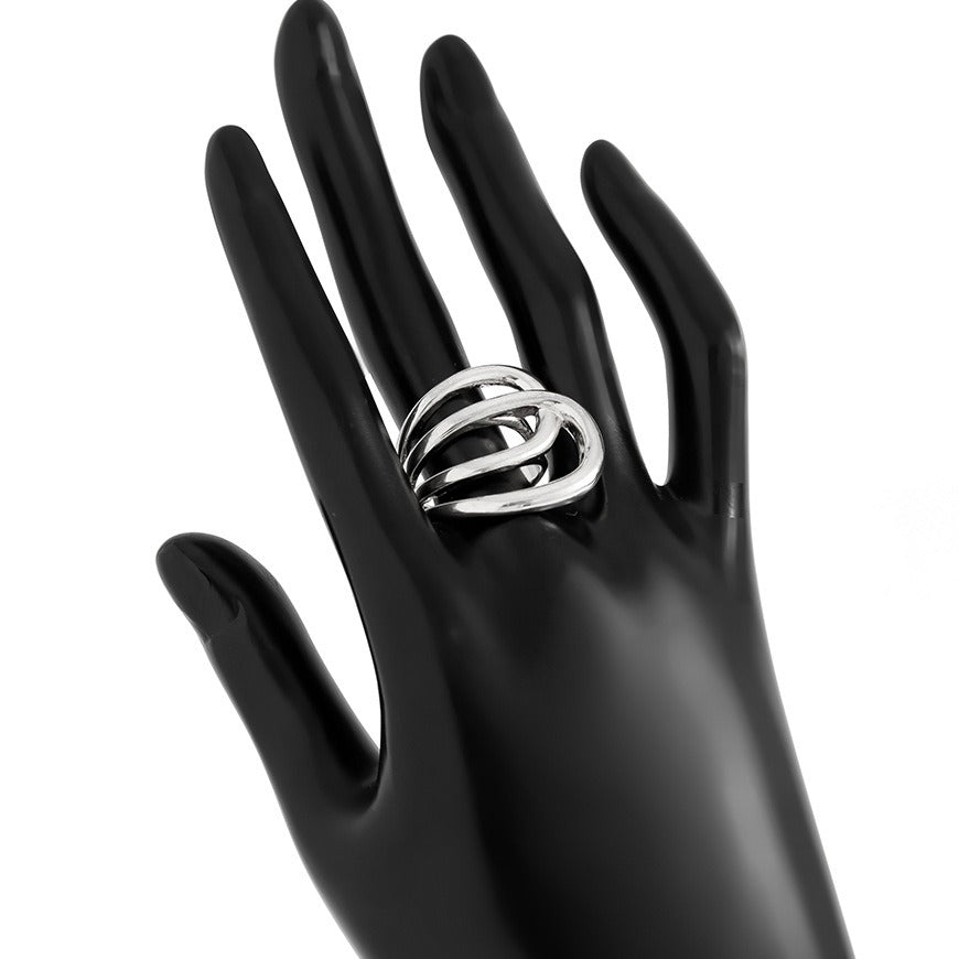 Geometric Wide Metal Luxury Bracelet