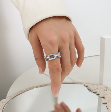 Gold or Plated Chain Ring