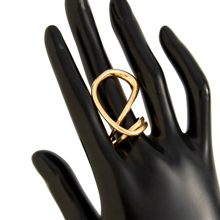 Geometric Wide Metal Luxury Bracelet