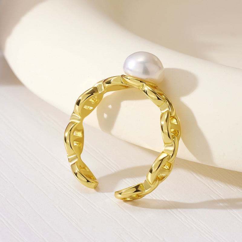 Chic Women's Hollow Pig Nose Ring