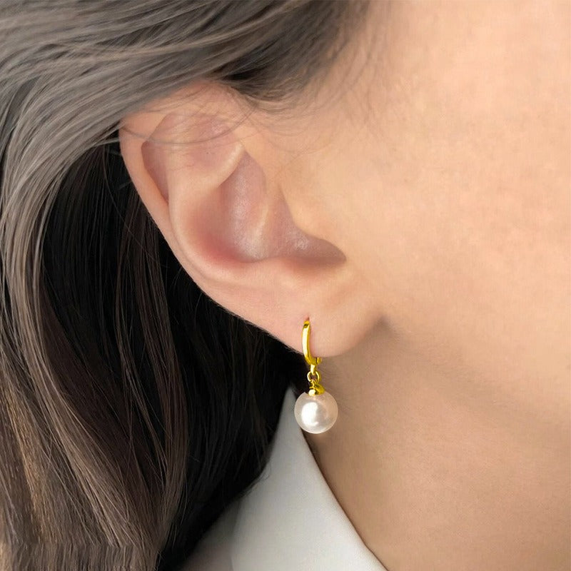 Women's Imitation Pearl Jewelry Earring Set