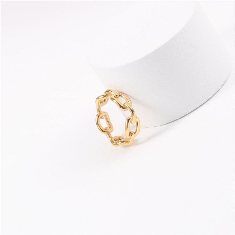Gold or Plated Chain Ring